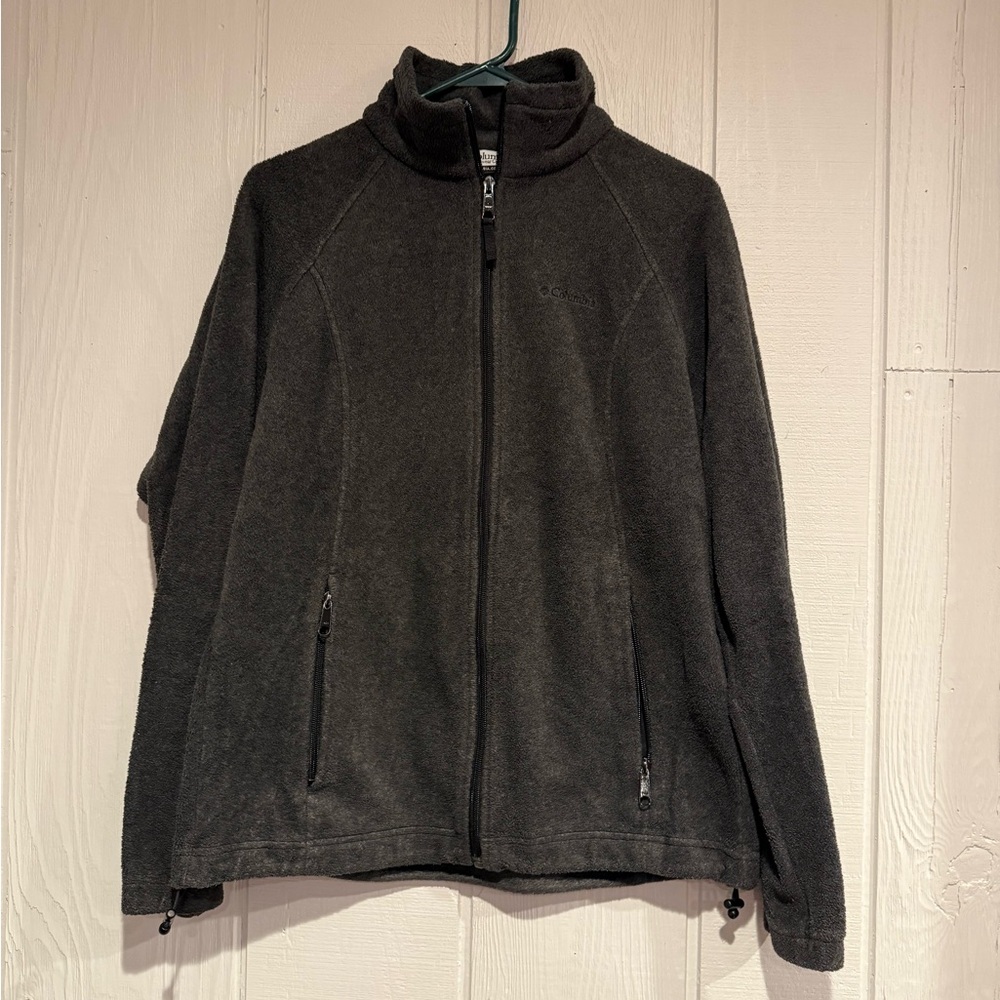Columbia Women's Charcoal Full-Zip Hoodie